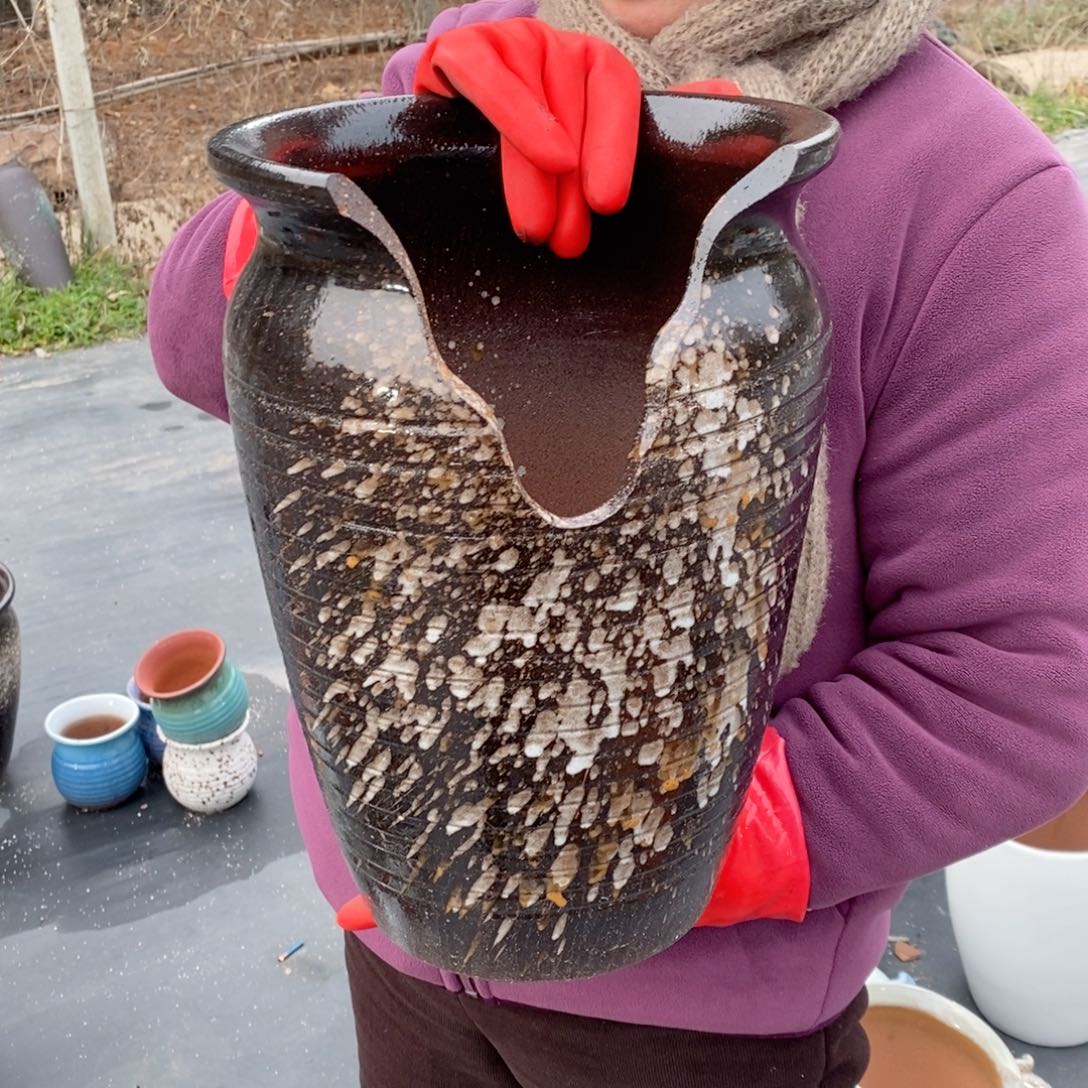 红陶口25高35～～～