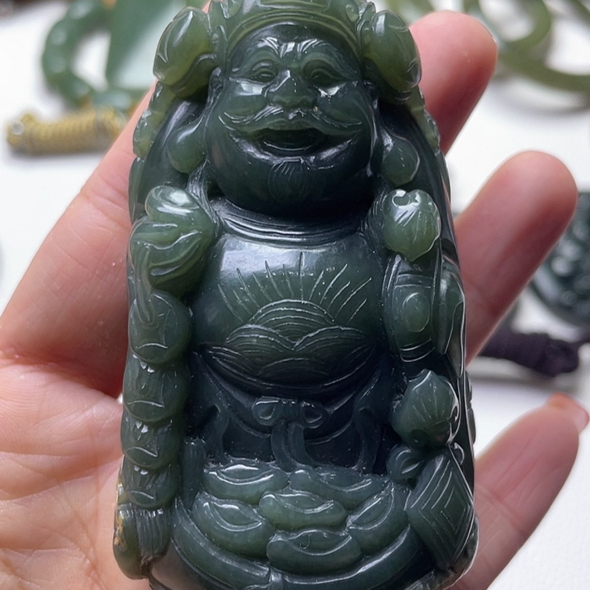 【闪购商品】和田玉手把件未镶嵌