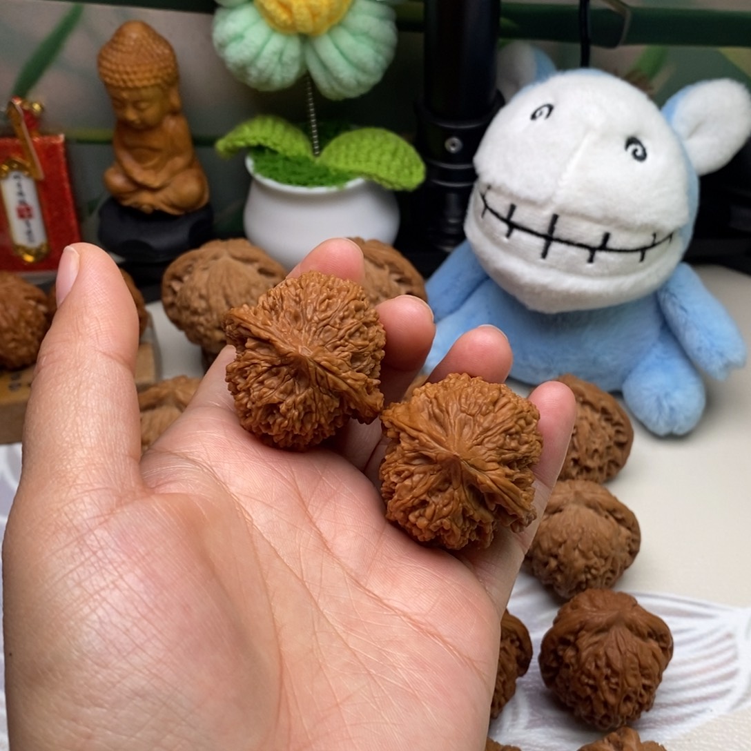 吊坠文玩核桃练手满天星39