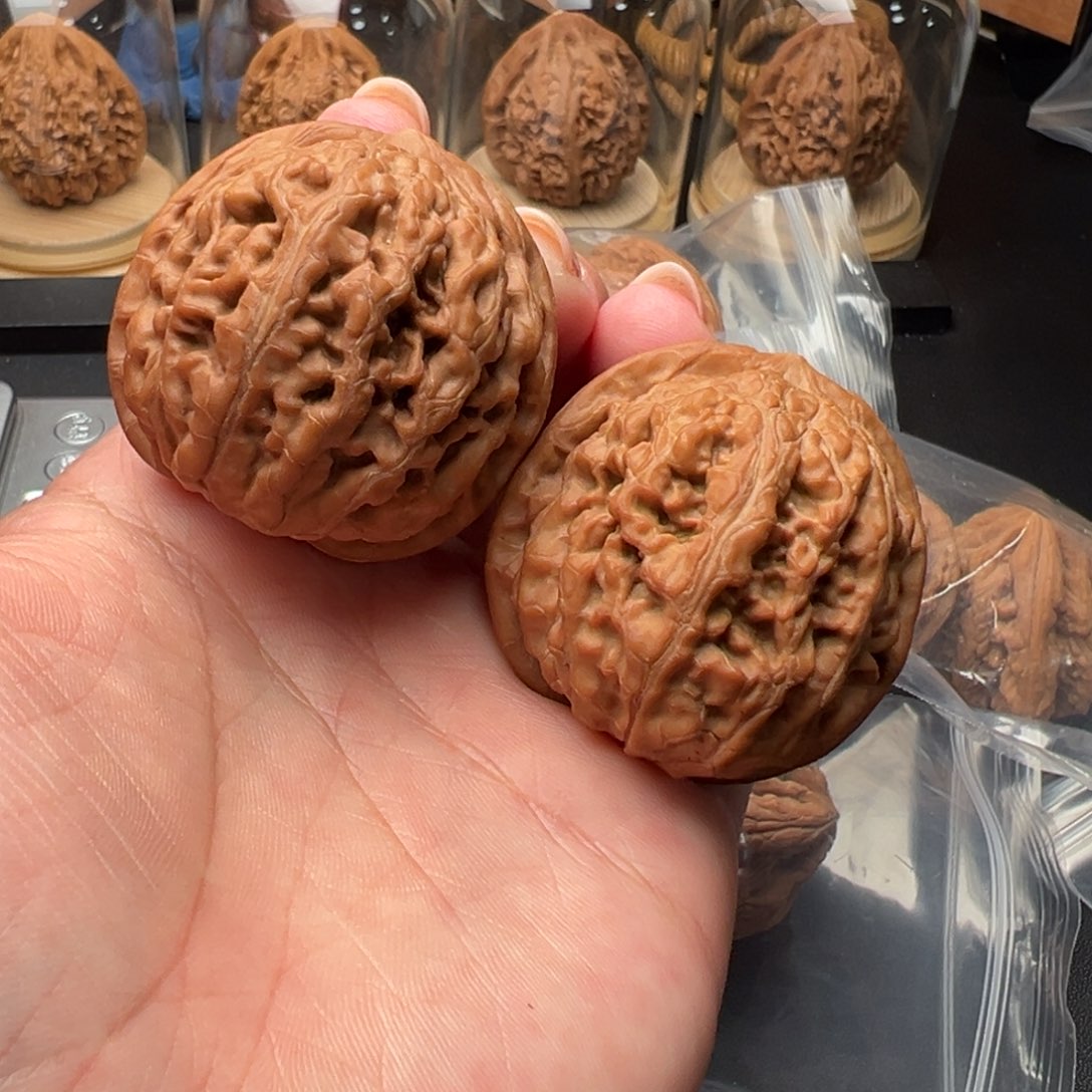 文玩核桃把件凤凰台42