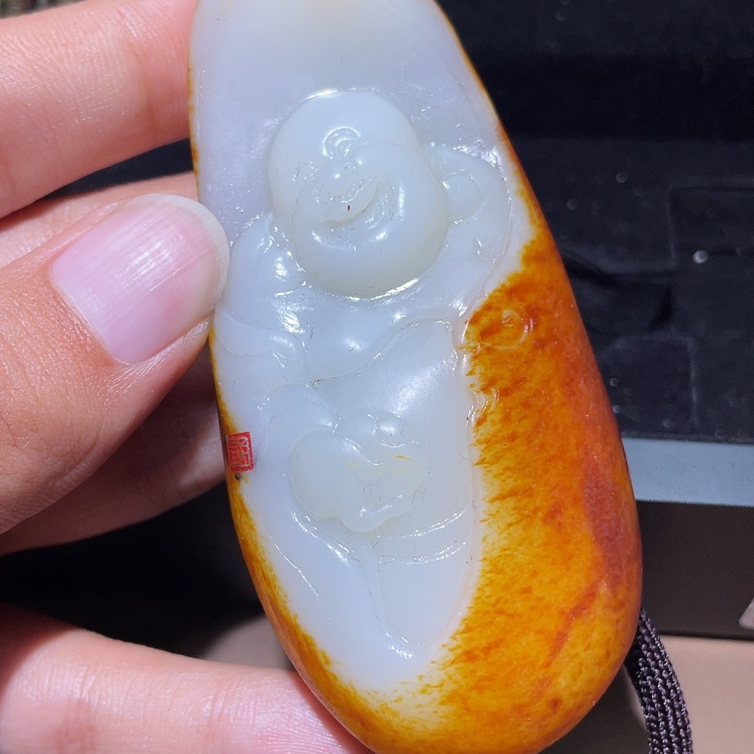 和田玉颈饰未镶嵌Y