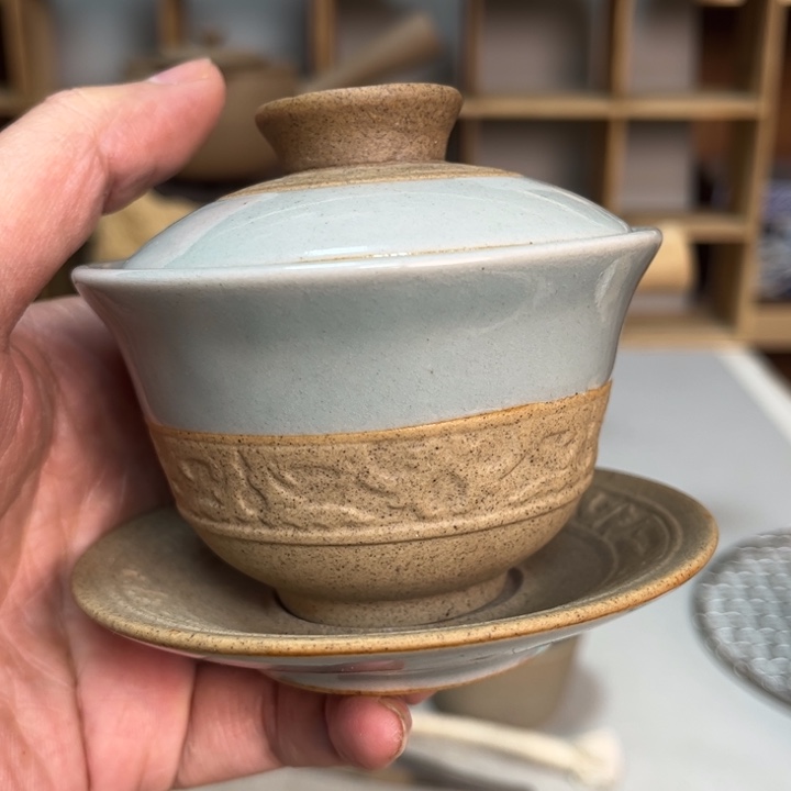 壶老段烧陶瓷茶器