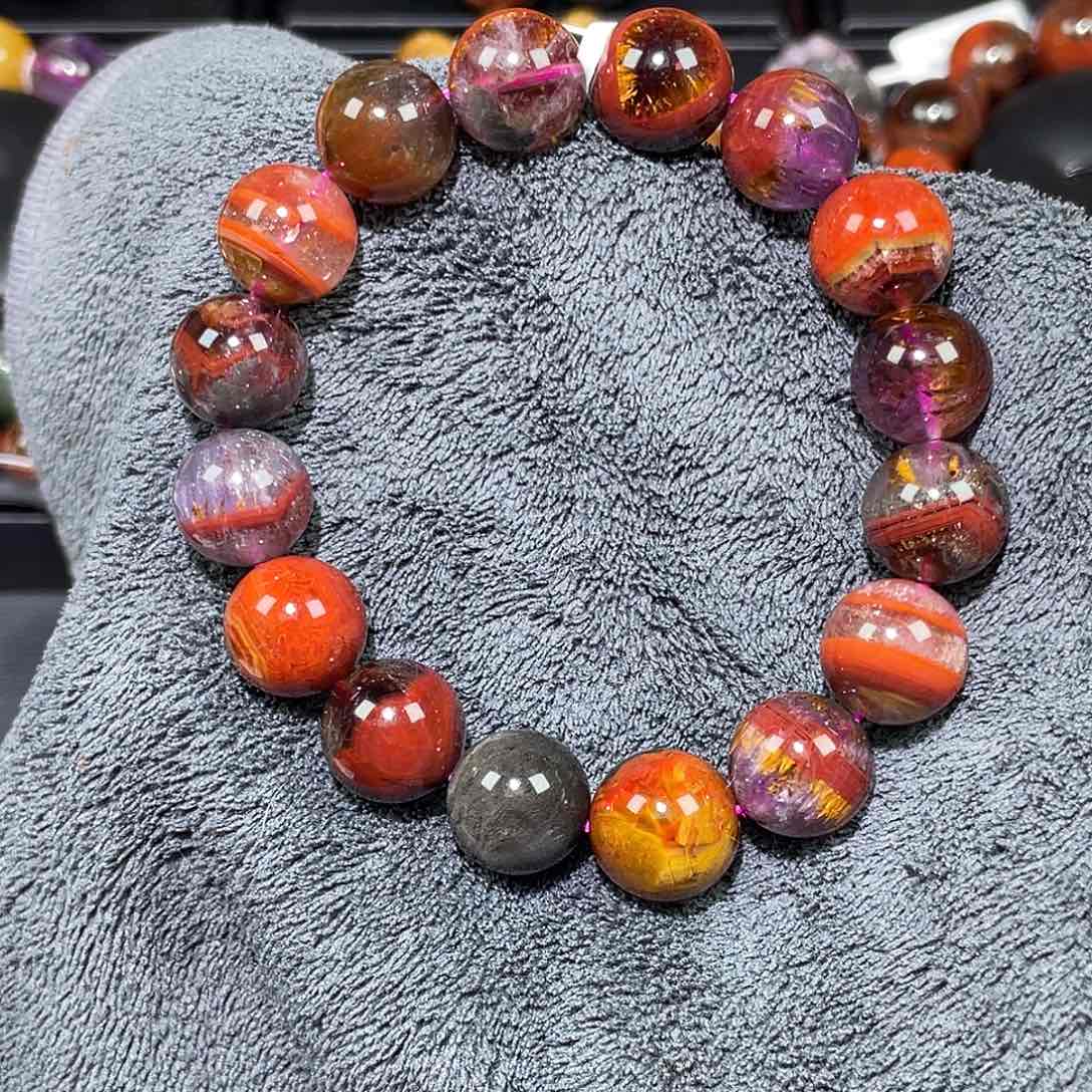 水晶极光多宝手链A13未镶嵌安****n