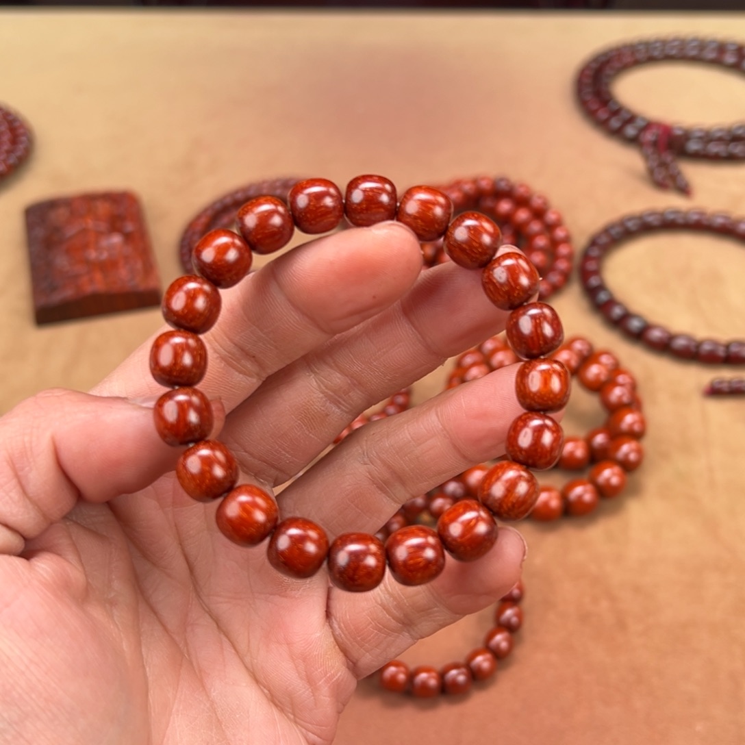 檀香紫檀（小叶紫檀）手串/手链10x0.5老型，180款
