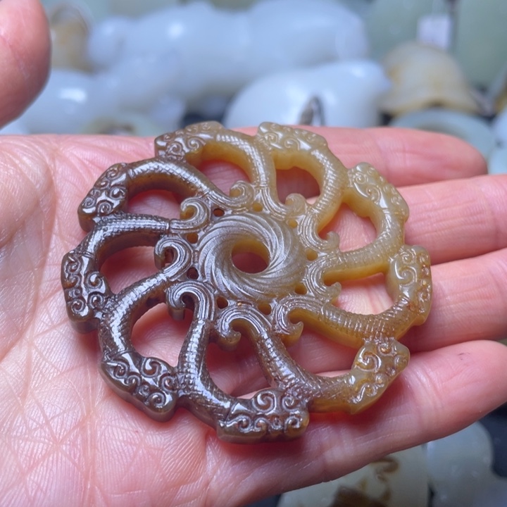 和田玉挂件未镶嵌