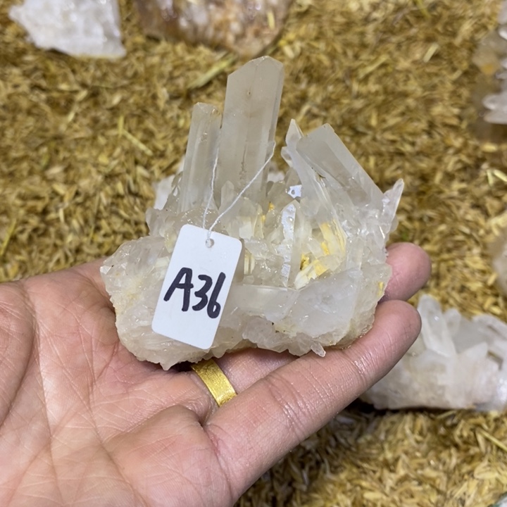 水晶水晶原石摆件未镶嵌