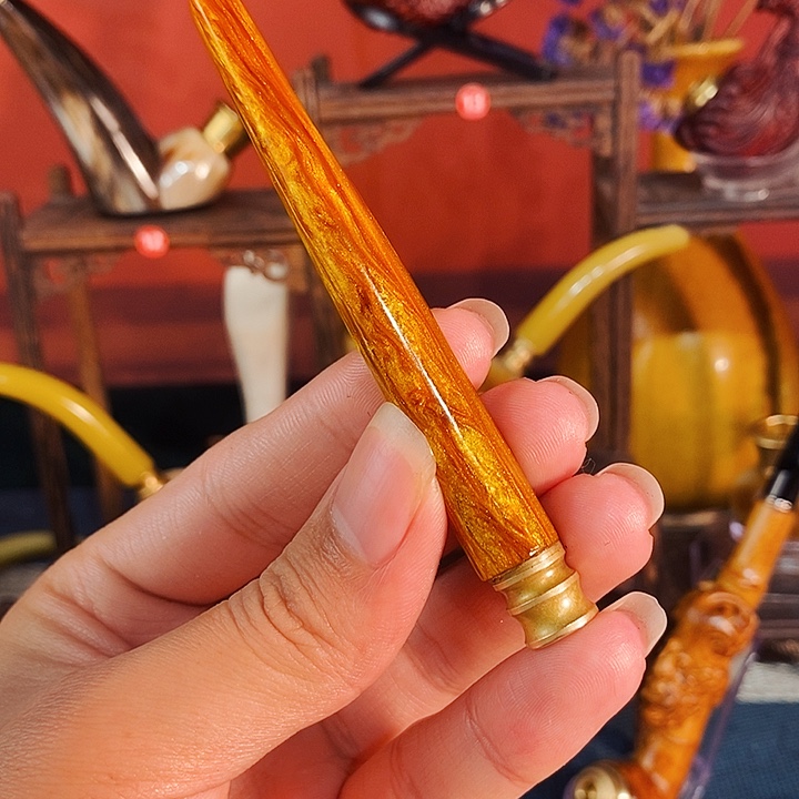 手工制作金丝柳粗中细