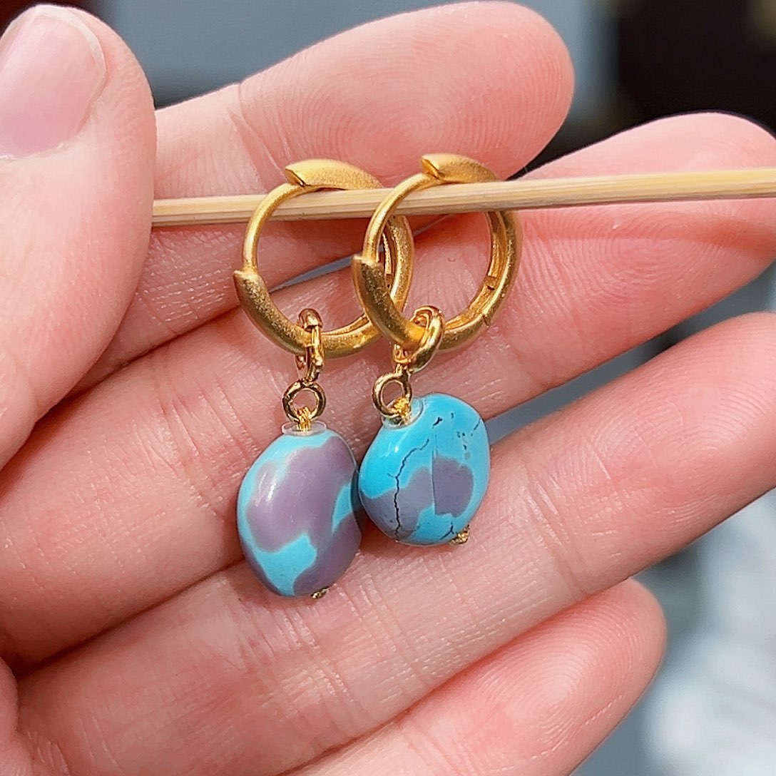 绿松石珠宝奇石未镶嵌