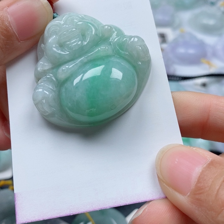 翡翠颈饰未镶嵌喜*40/41/12