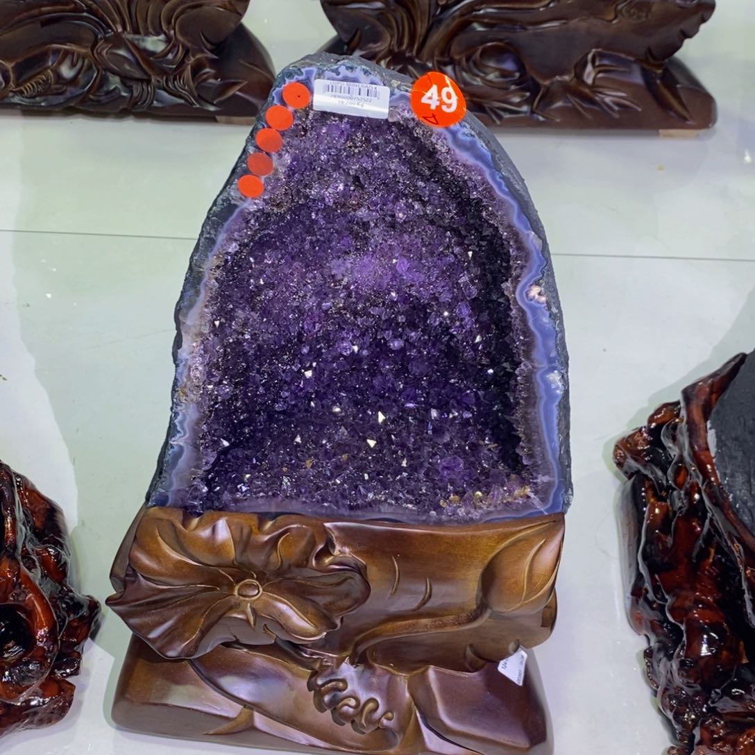 未镶嵌大型摆件（非配饰）紫晶