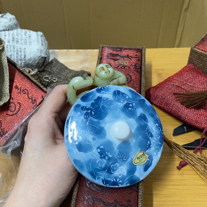 摆件哈中古工艺品树脂