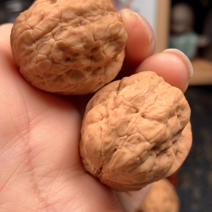桃核把件青蛙小王子35尺寸
