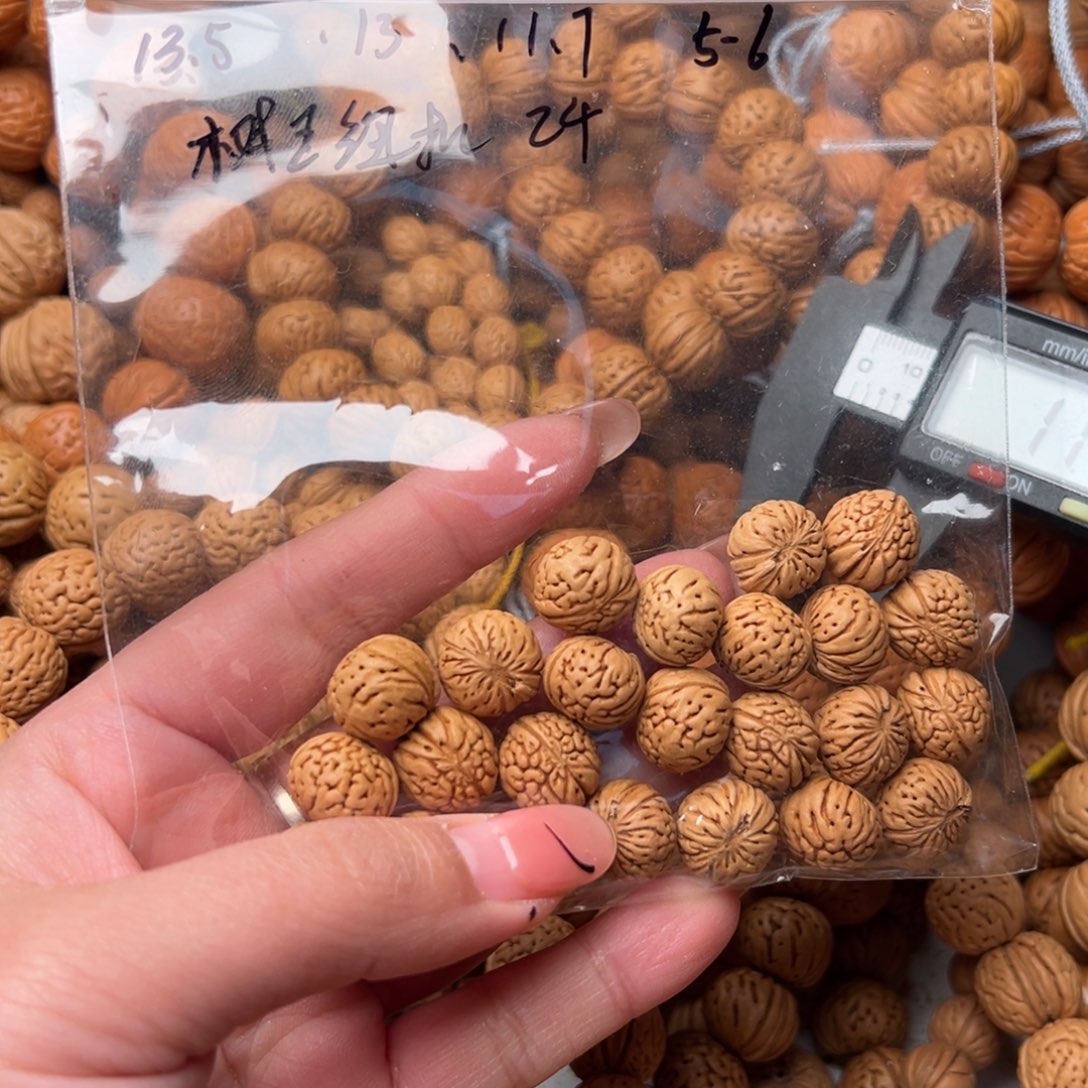 13尺寸树王纽扣桃核