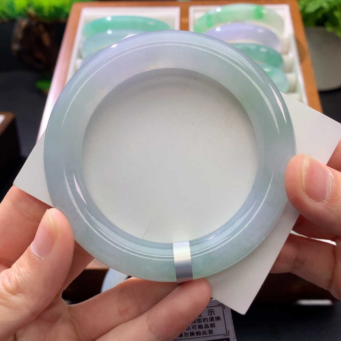 翡翠未镶嵌手镯闪购 7