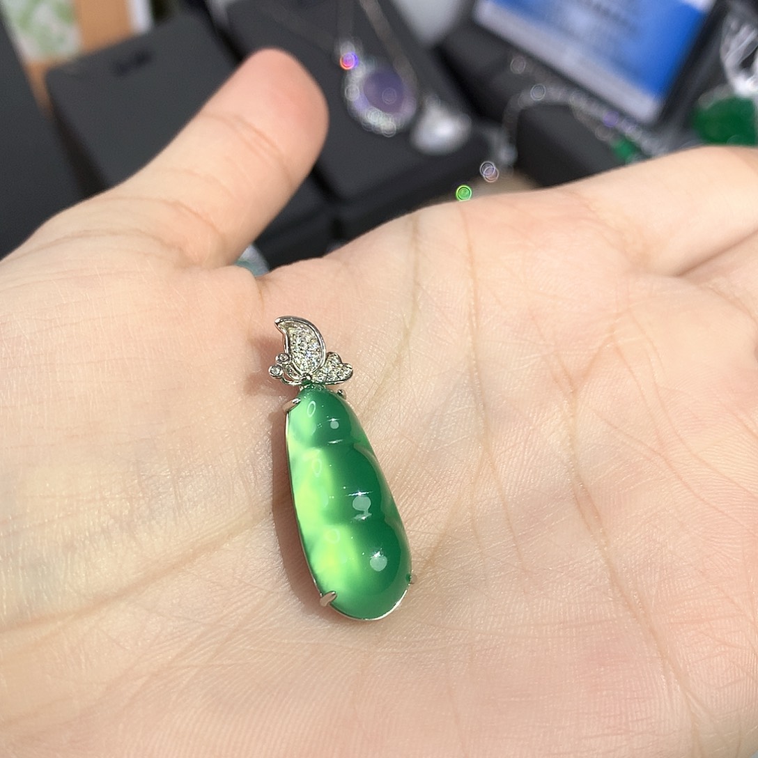 银S925镶嵌颈饰玛瑙/玉髓喵****品