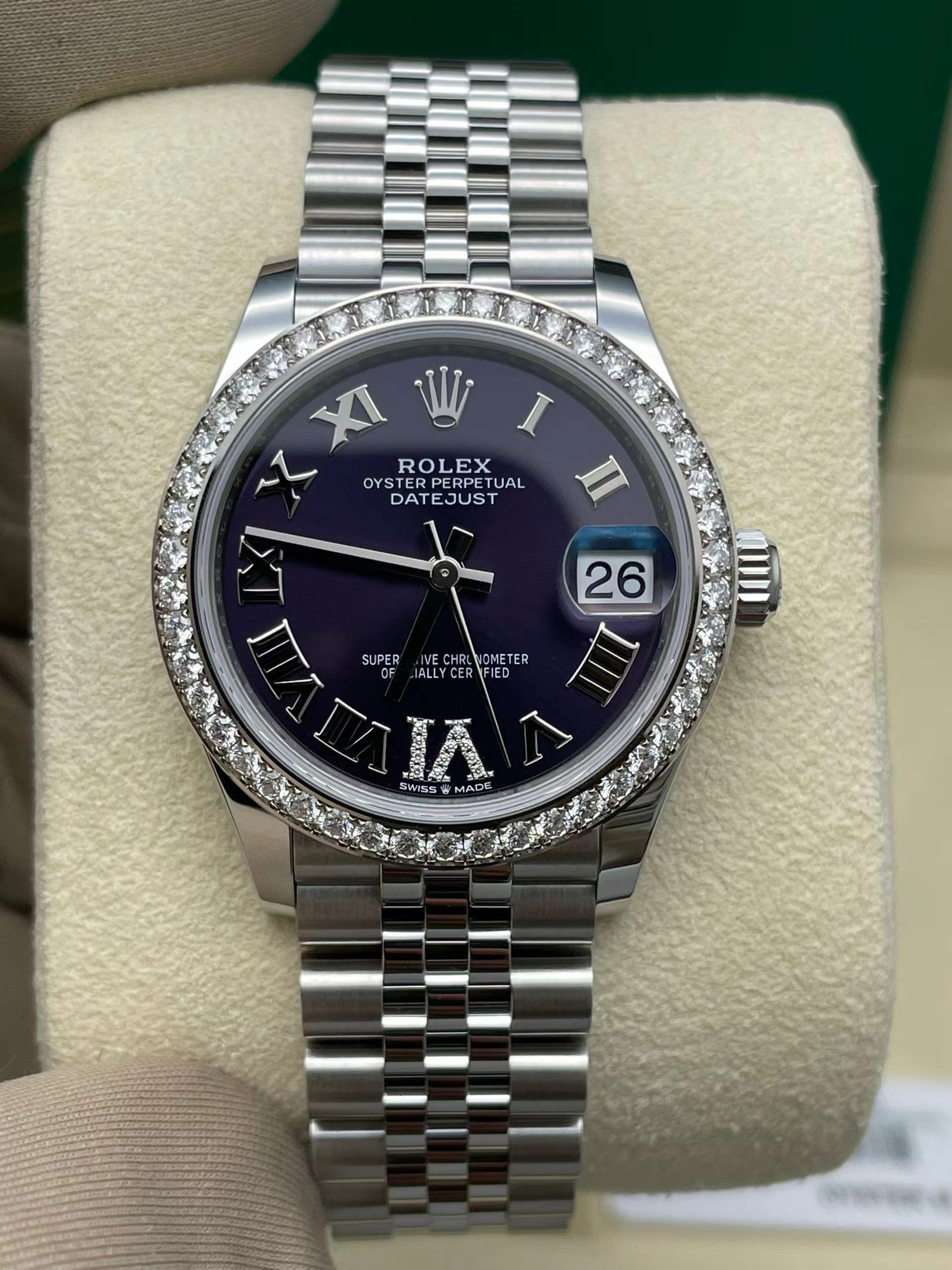 未使用 Rolex/劳力士 杜师傅/劳力士/紫罗马/圈钻