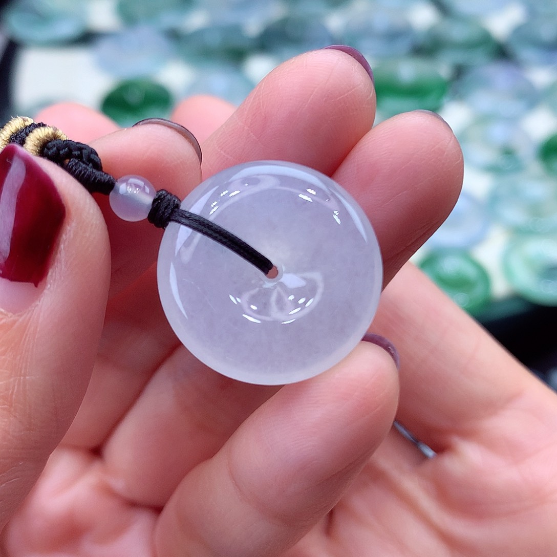 颈饰未镶嵌翡翠编号7-尺寸20.9/5.6