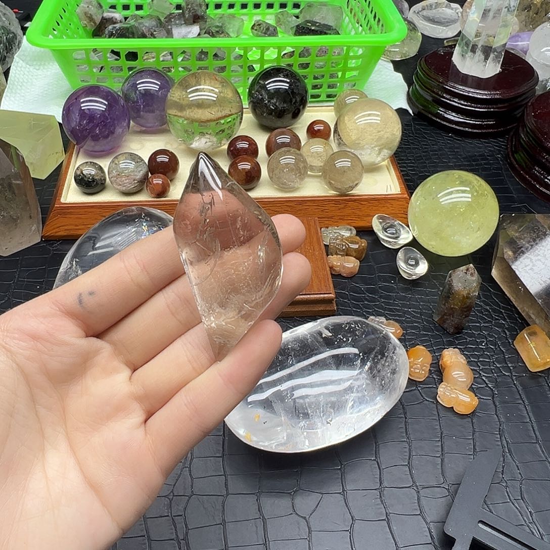 珠宝半成品水晶未镶嵌427水晶