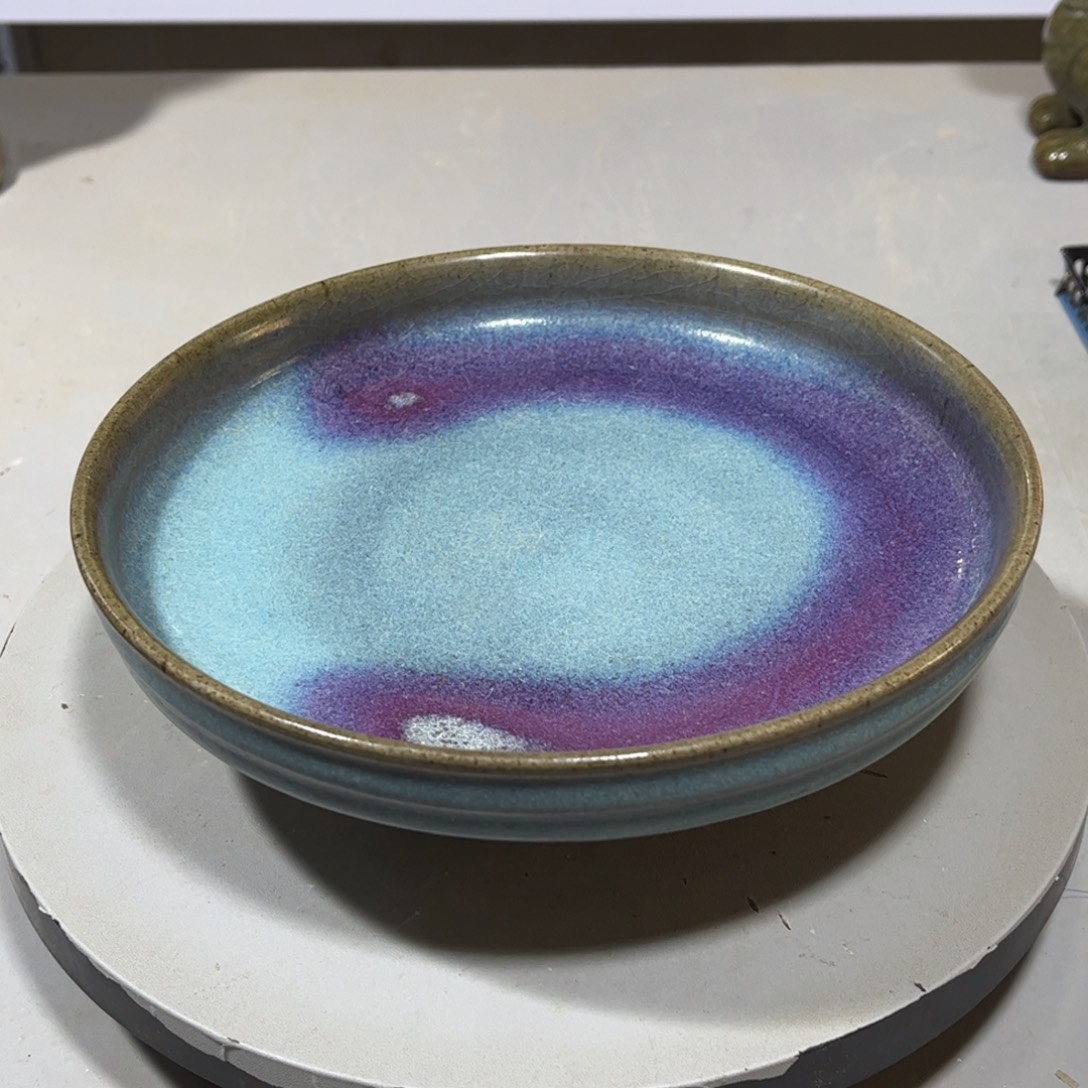 瓶英*钧窑瓷器品相完美