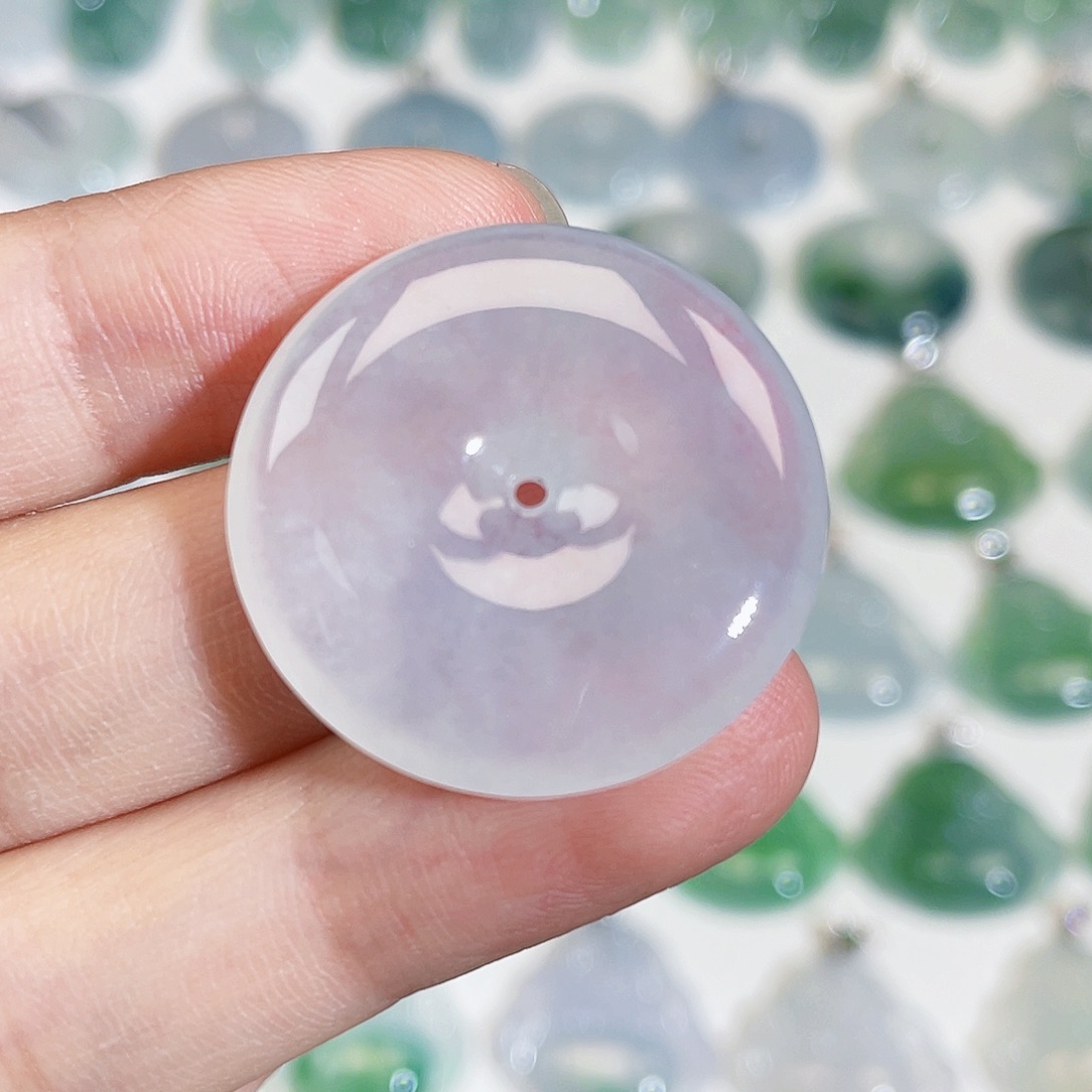 颈饰未镶嵌翡翠吊坠