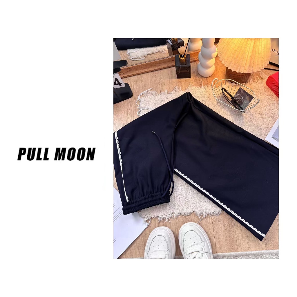 3022 新款显瘦高腰直筒阔腿+v领马甲套装 149-9