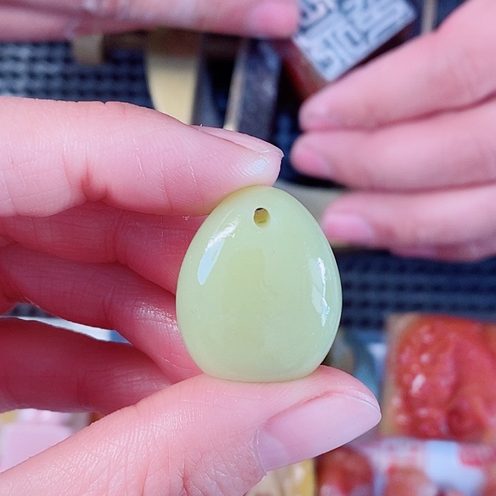 青田石水滴型状定制版