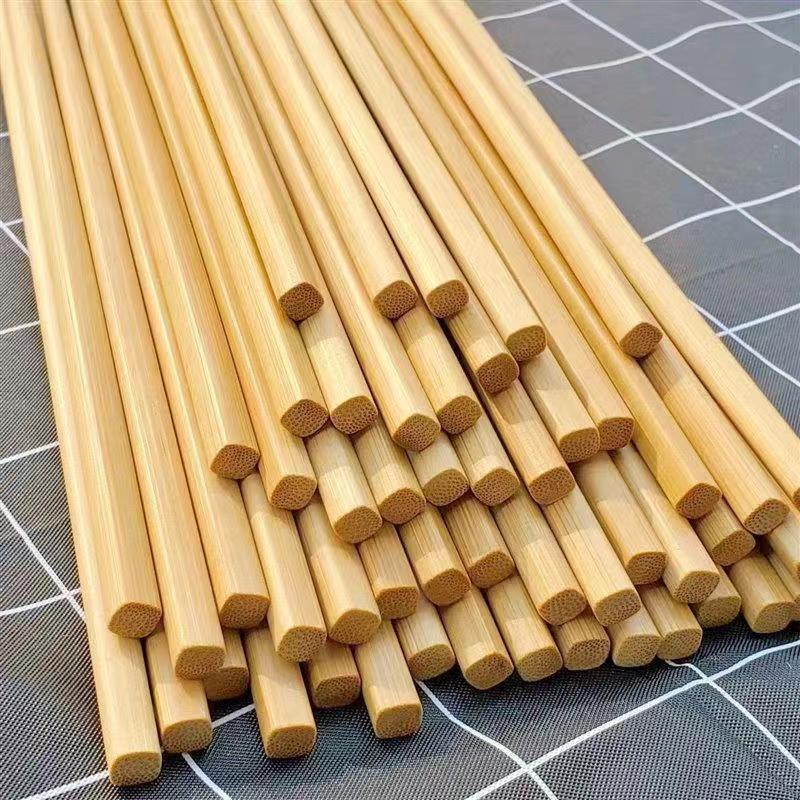筷百年商用竹筷子无漆无蜡碳化竹筷子家用酒店餐饮竹筷大包装楠竹