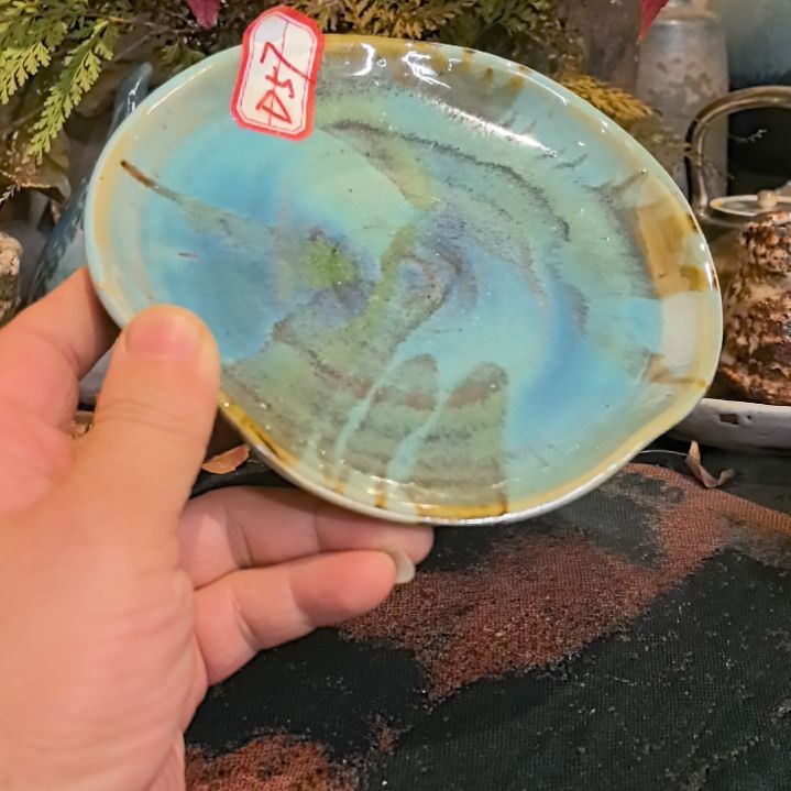 陶摆件手工高温原矿窑变新品福利