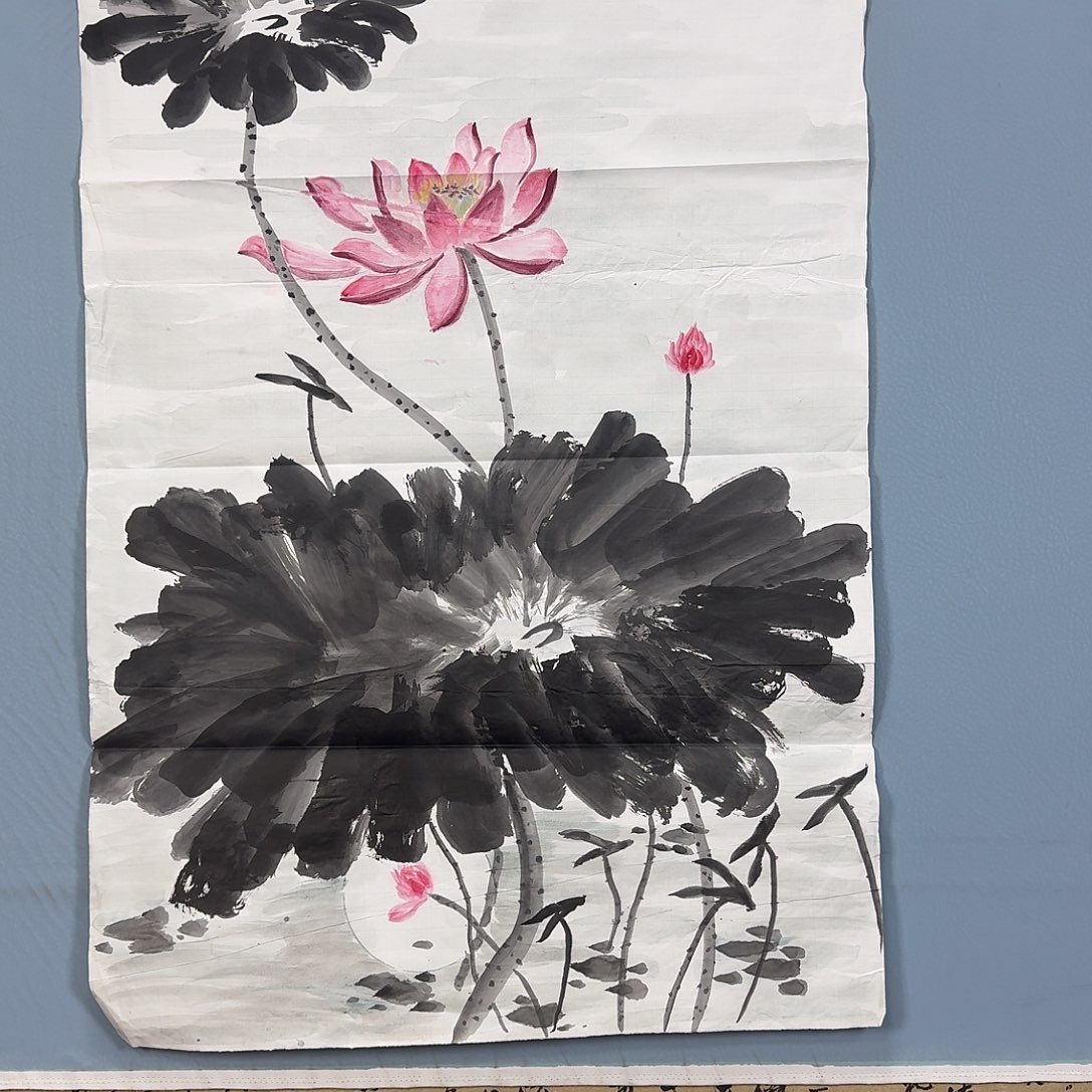国画1361 牡丹花的味道