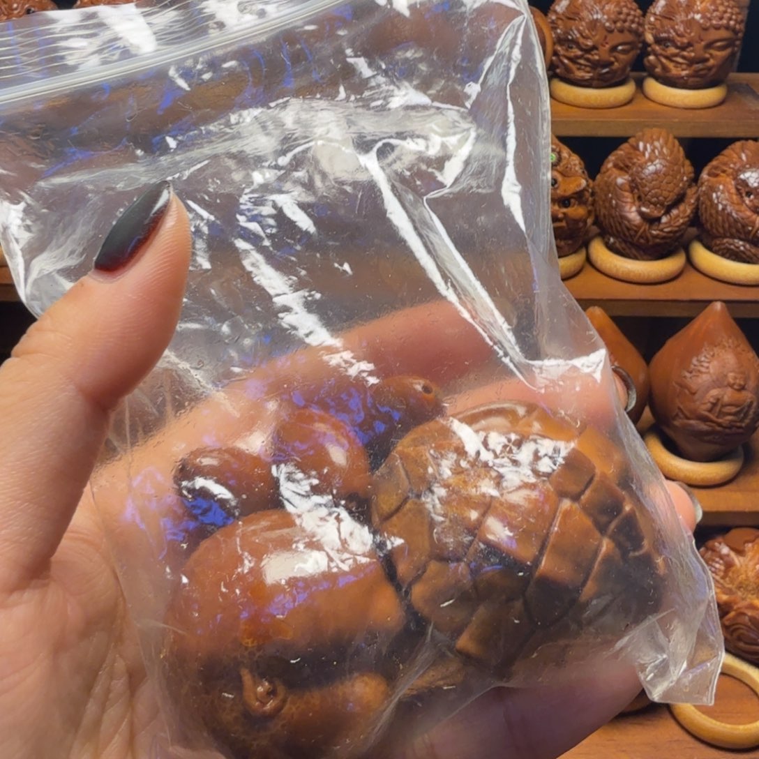 越***野手串/手链橄榄核大号富贵小人