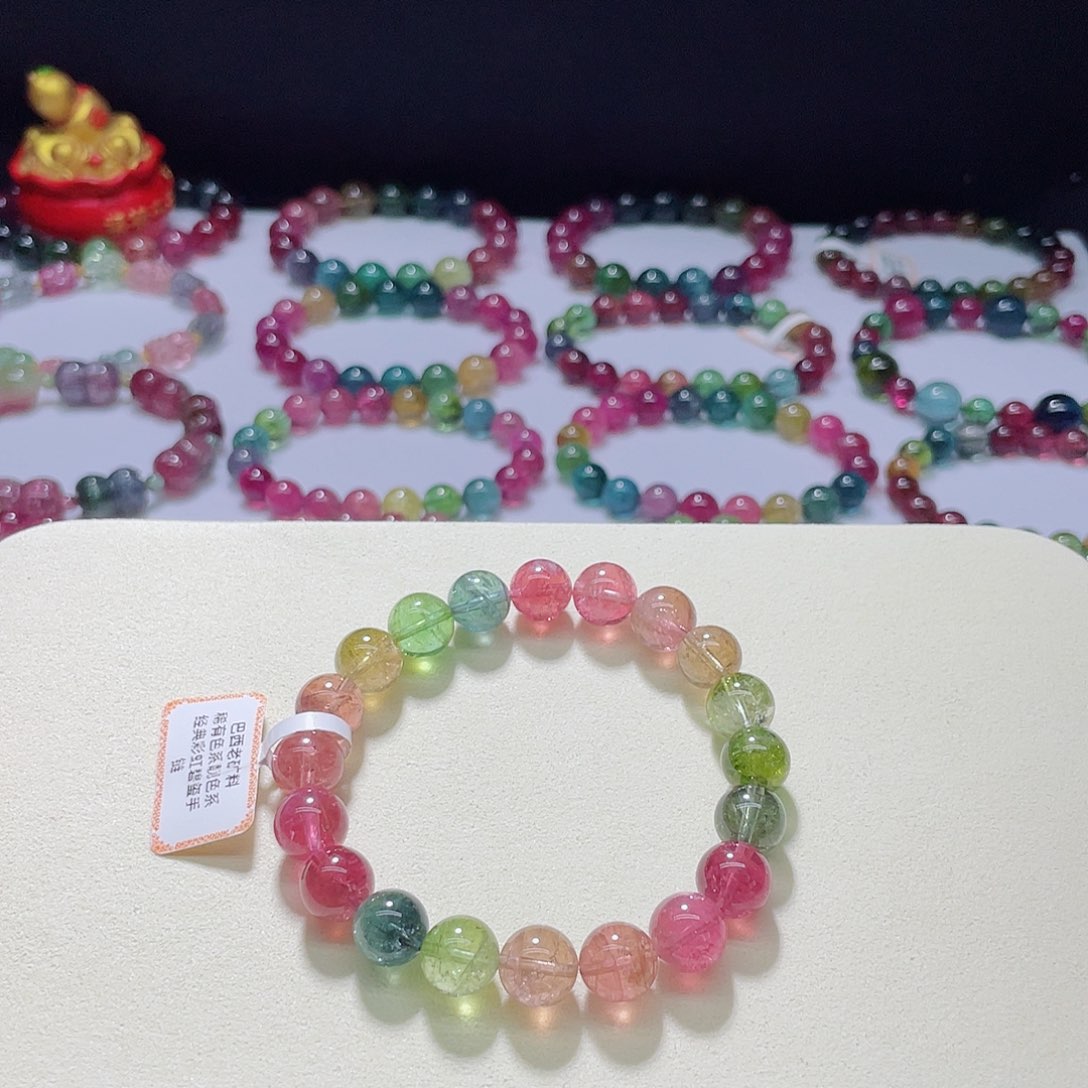 手链未镶嵌碧玺9.8mm左右