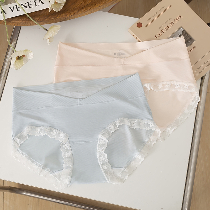 孕妇内裤夏季薄款7A抑菌孕妇内裤低腰托腹透气适合孕中晚期