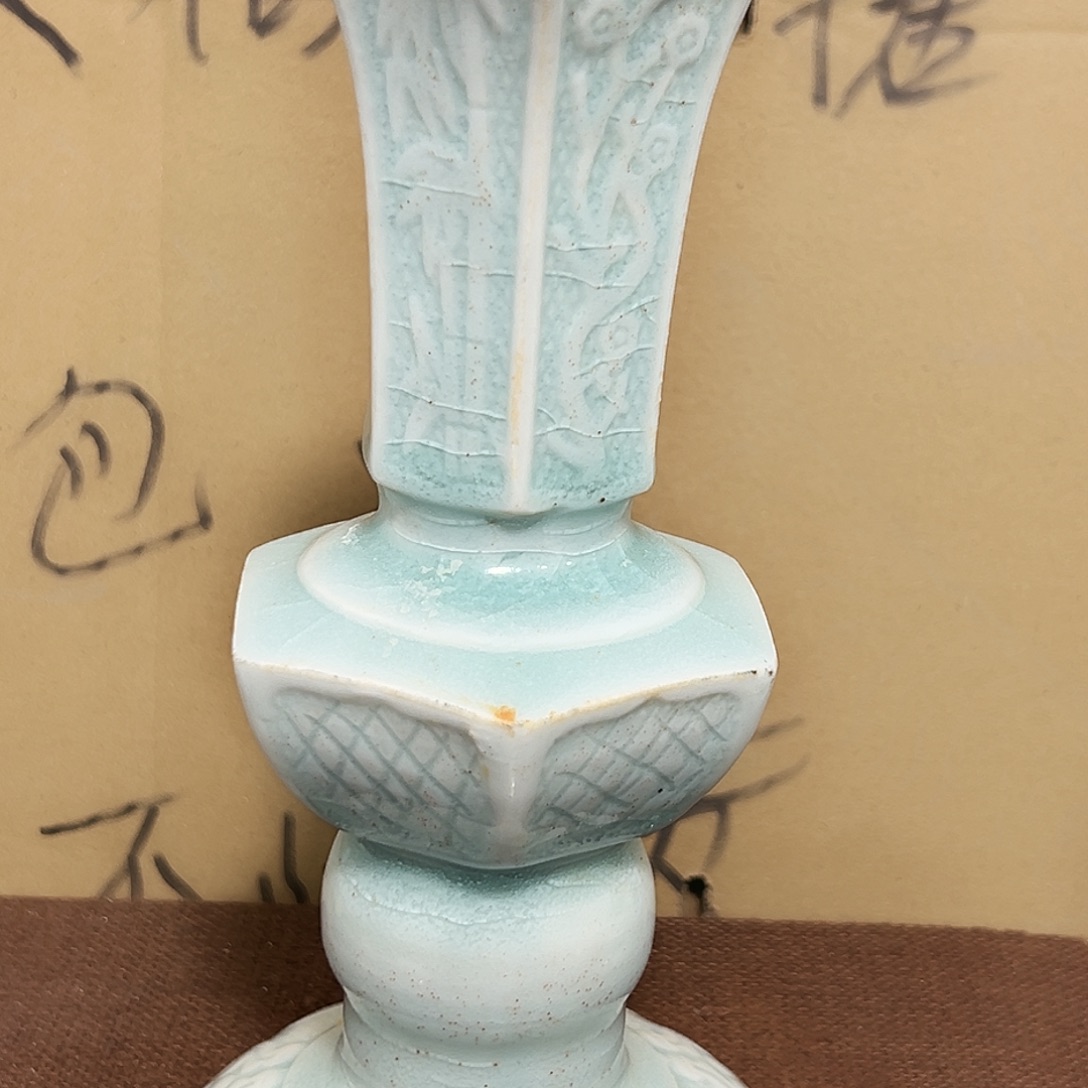 扎***累摆件陶空心的墙砖是用石头