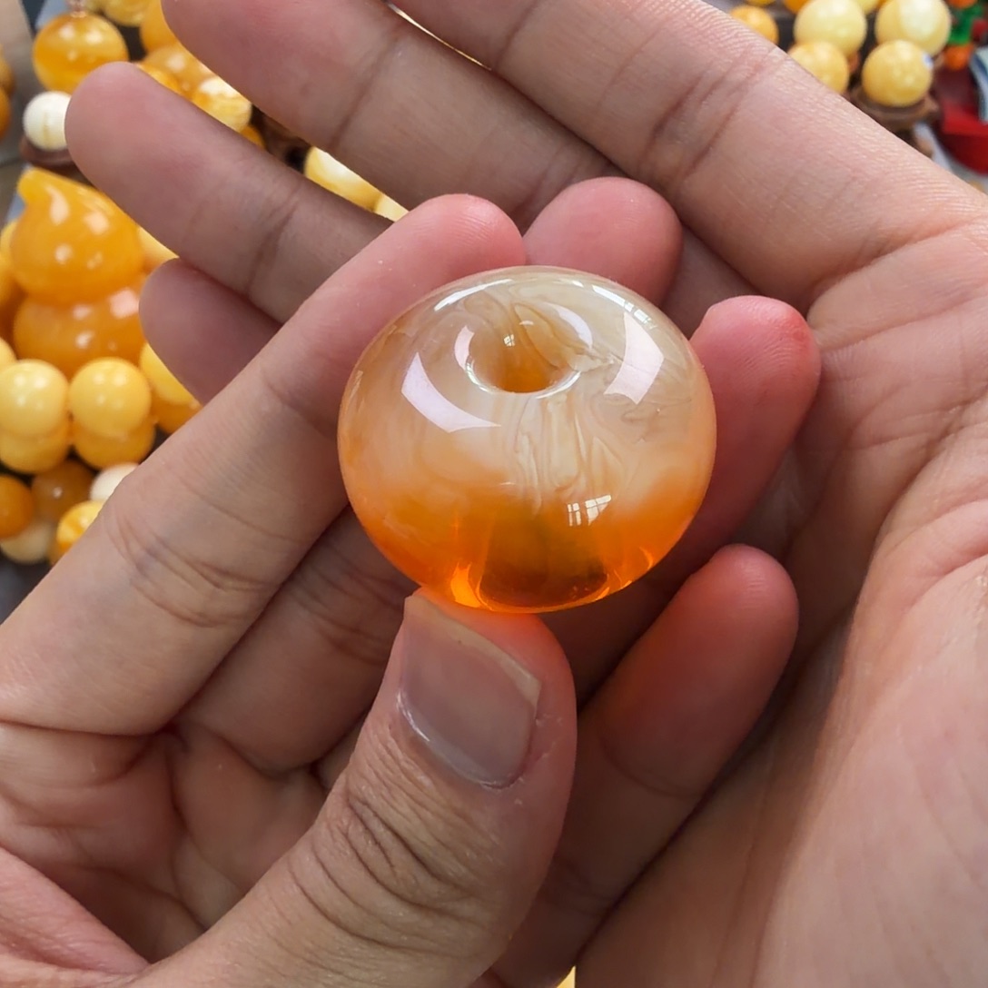 琥珀未镶嵌珠宝奇石12g