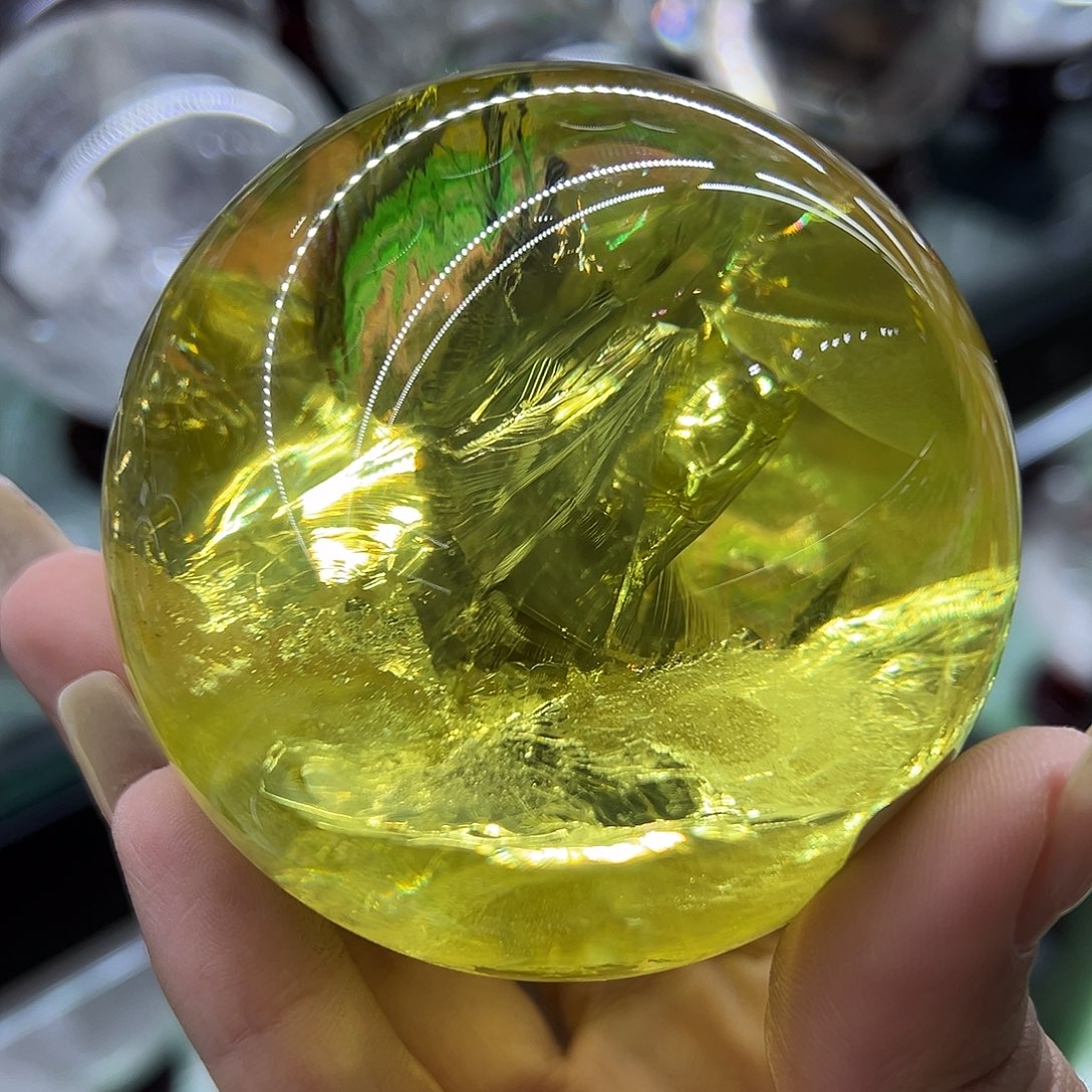 水晶水晶球摆件未镶嵌