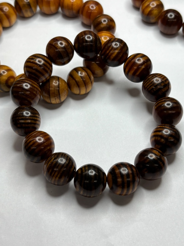 B5 血龙木高油老料15mm手串多样发货