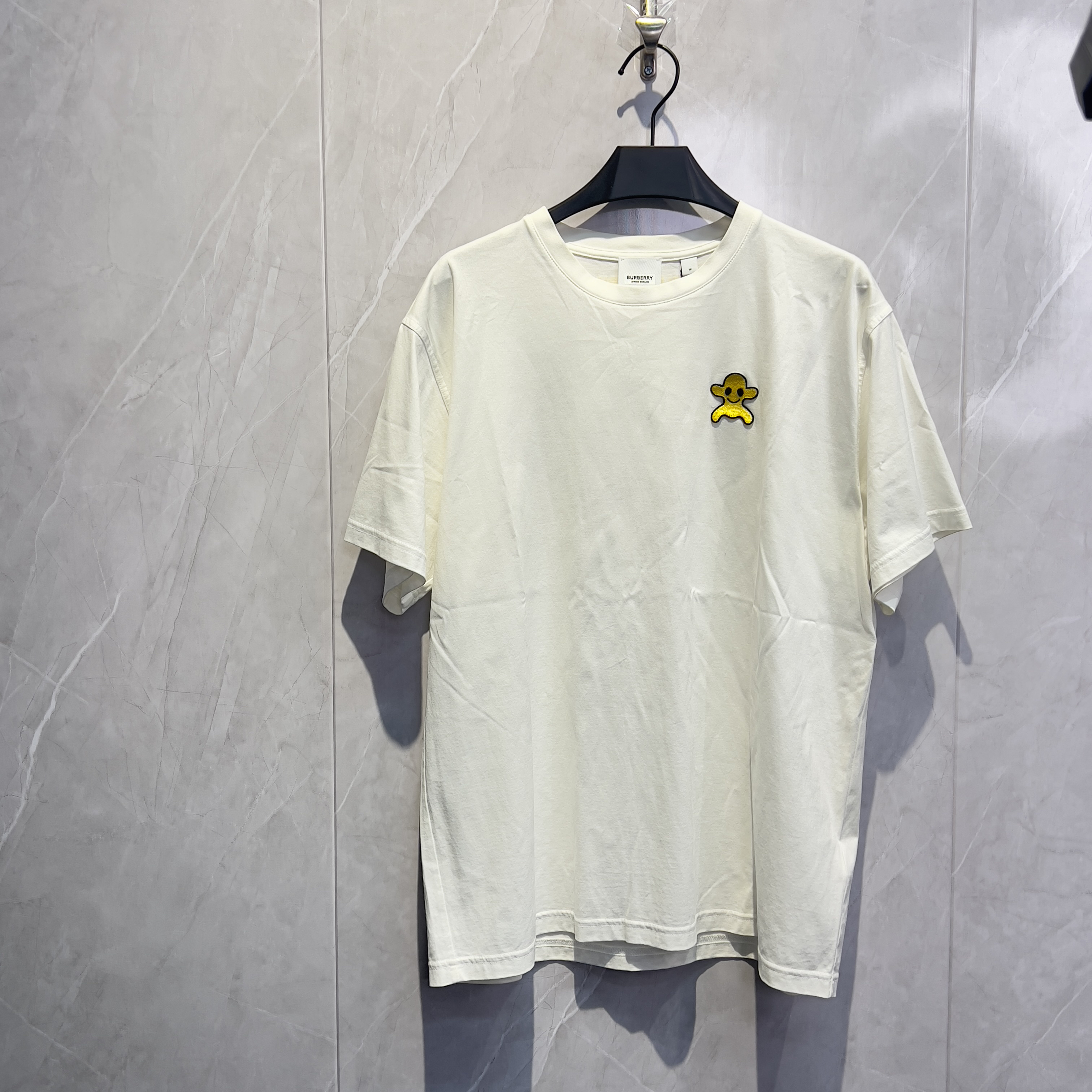 99新 BURBERRY/博柏利 胸口刺绣Logo短袖/熨烫好发货