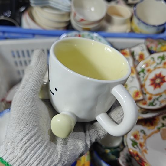 瓷片陶瓷餐具杯碗盘微瑕介意慎拍
