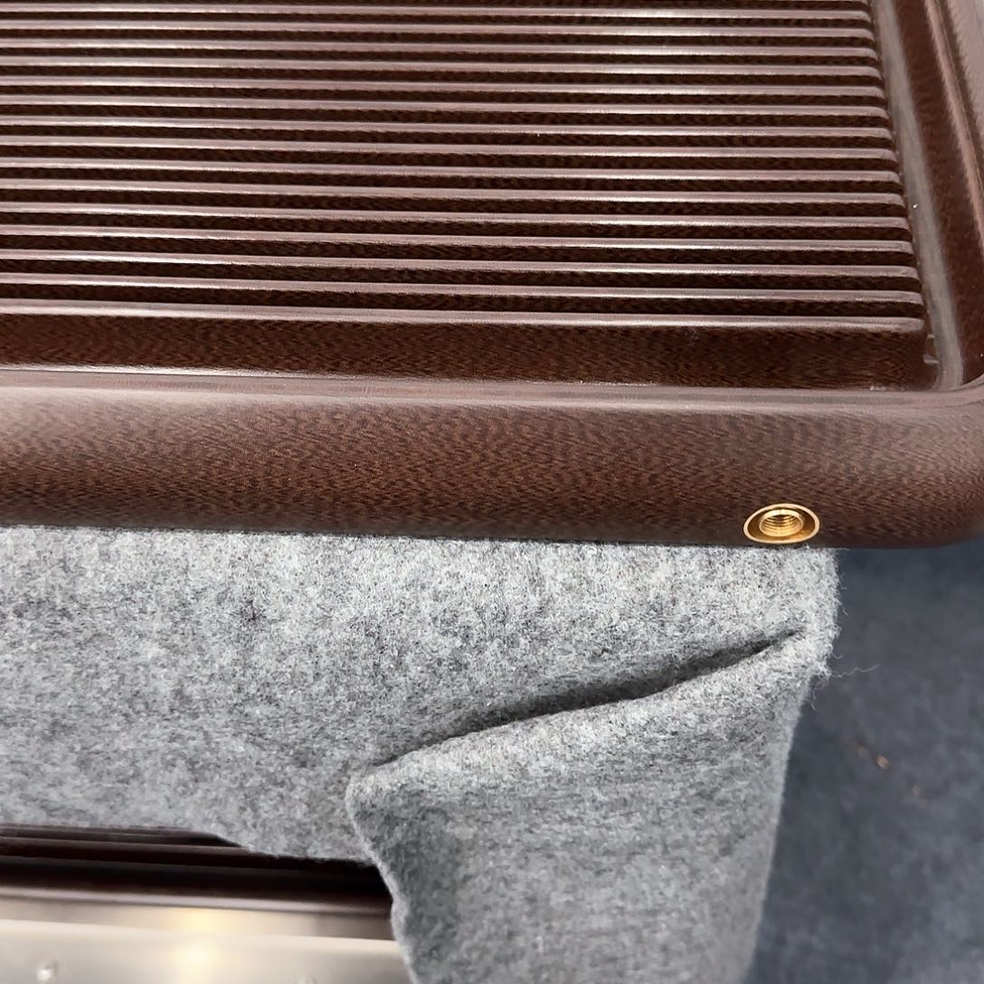 H**?80505紫色龙鳞纹电木茶盘