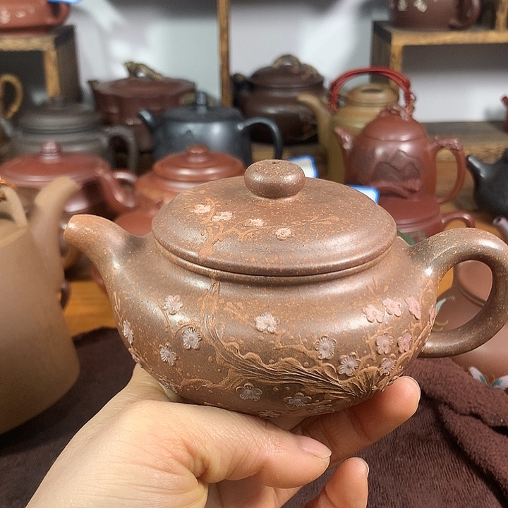 茶壶紫砂紫砂微瑕