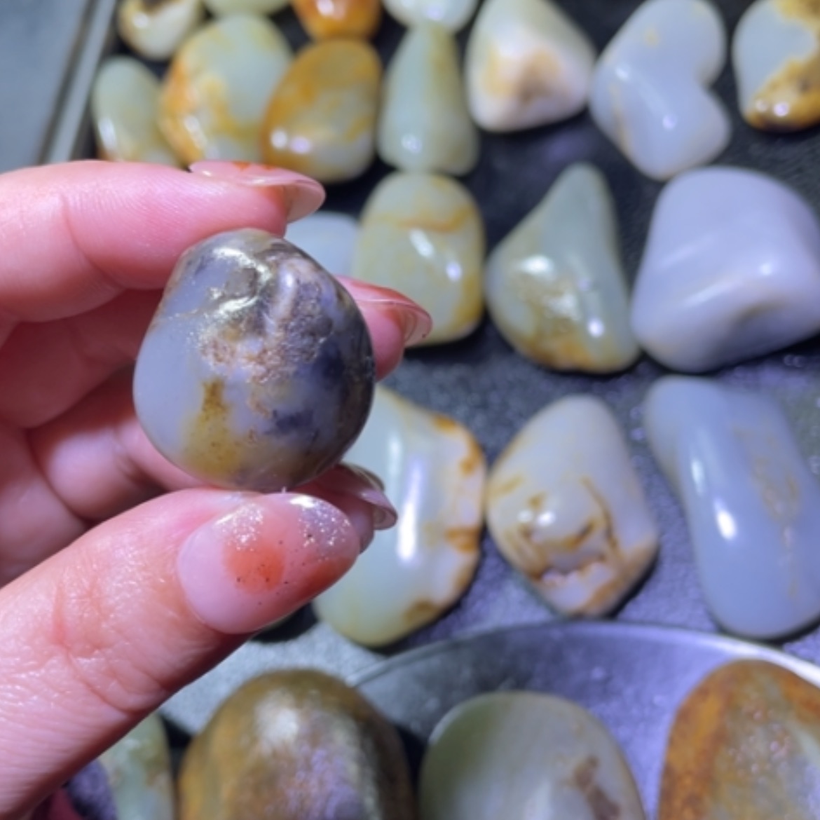 【闪购商品】颈饰未镶嵌和田玉高*波