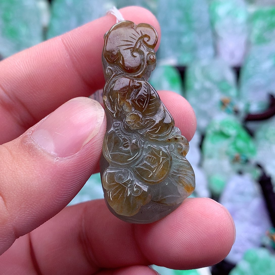 翡翠吊坠(不含链)未镶嵌