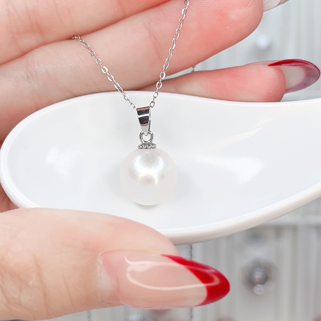 淡水珍珠吊坠(赠链)合金