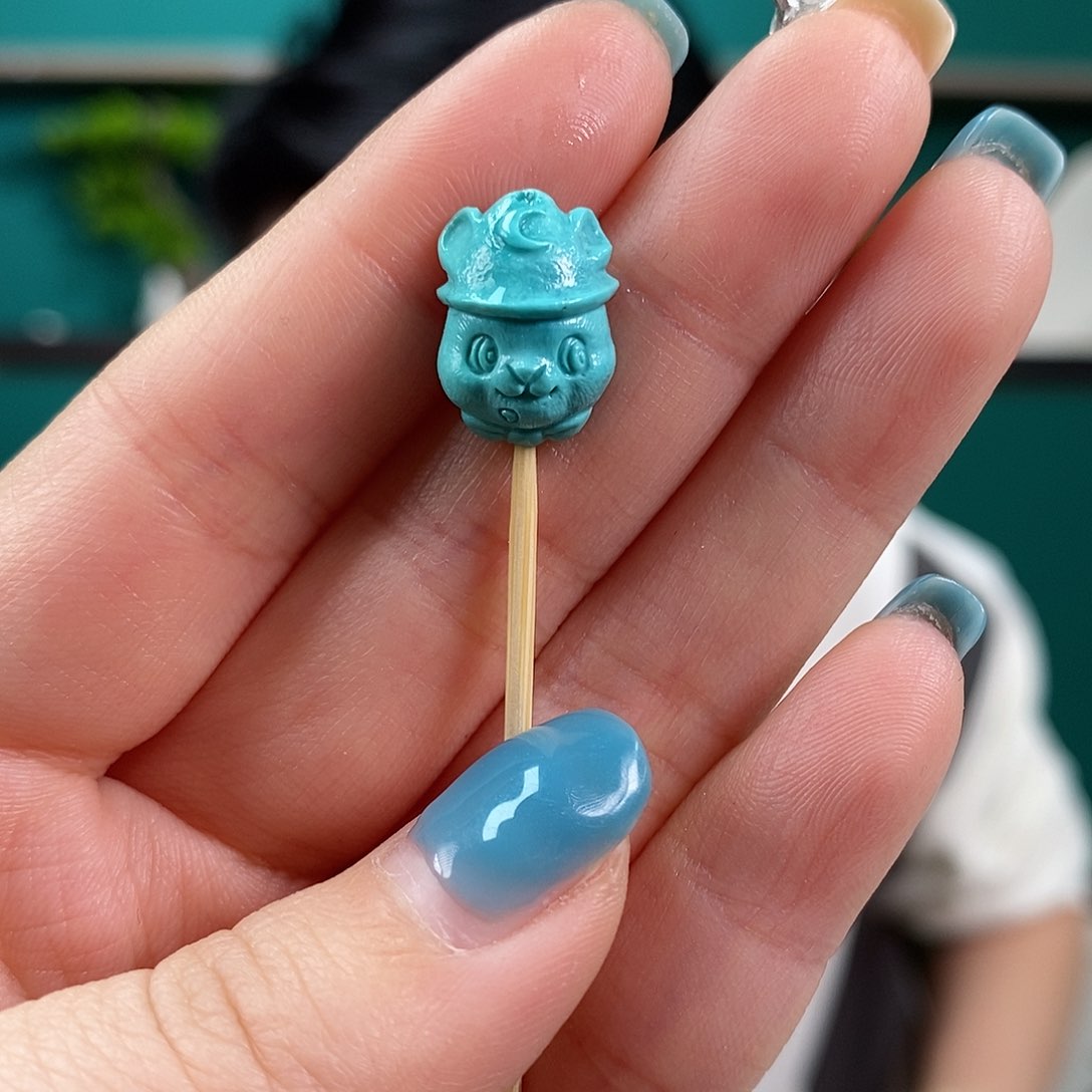 绿松石珠宝奇石未镶嵌