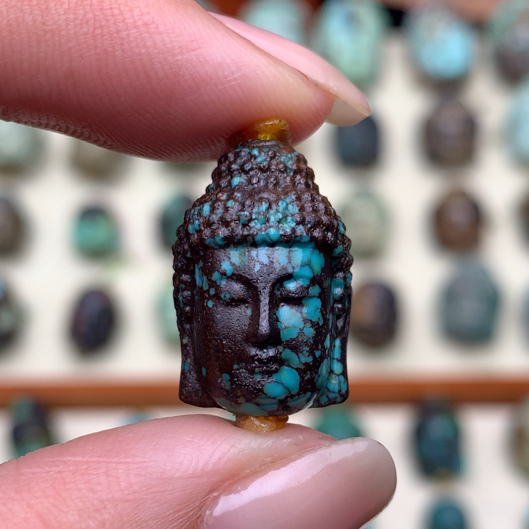 绿松石未镶嵌配饰