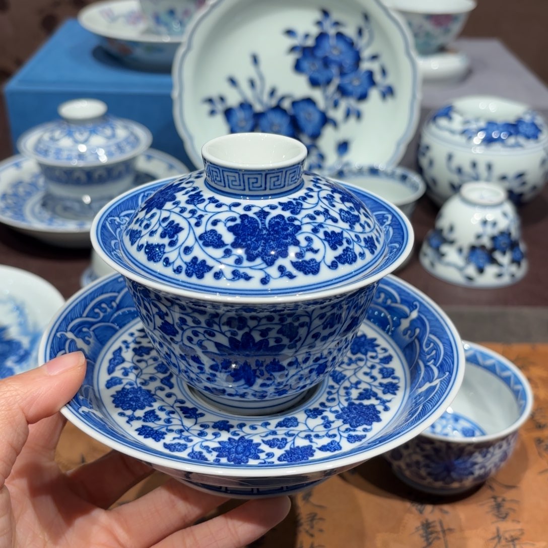 瓷片景德镇纯手工手绘