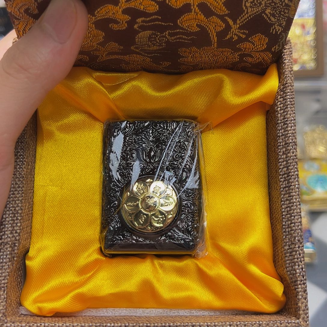 明铬六子真言黑金