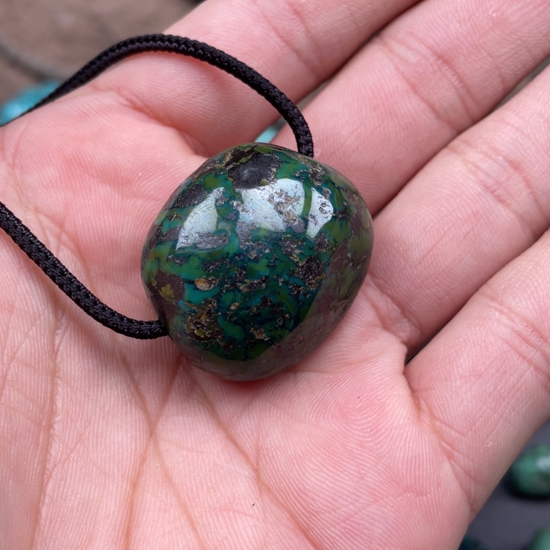 寂***程绿松石未镶嵌随形1