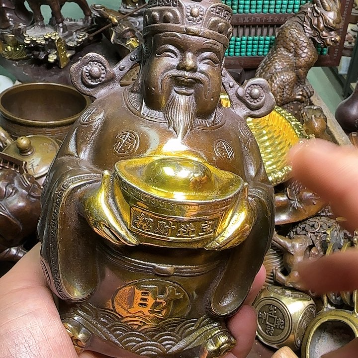 铜器办公室茶室摆件