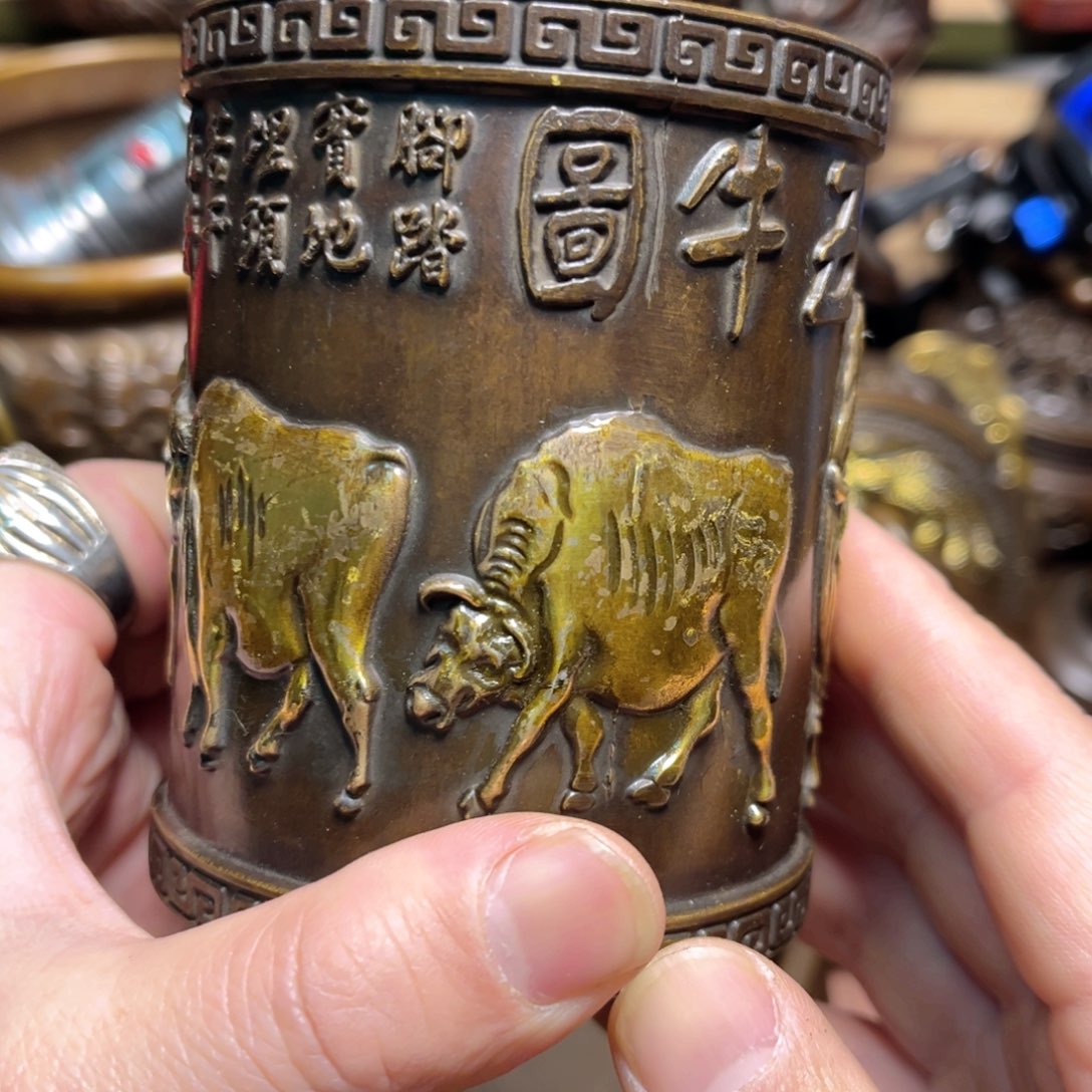 铜器摆件香炉摆件